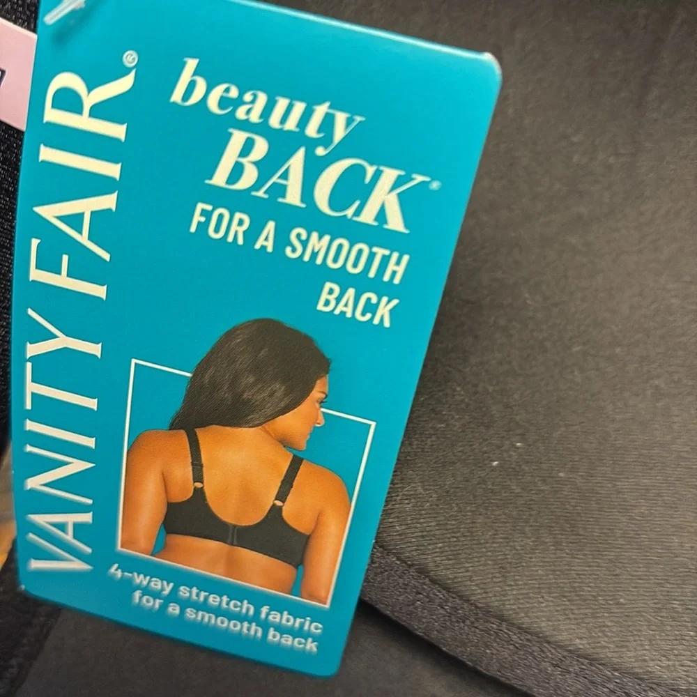 Vanity Fair Elegant Black Women's Bra sz 42D - Picture 5 of 8